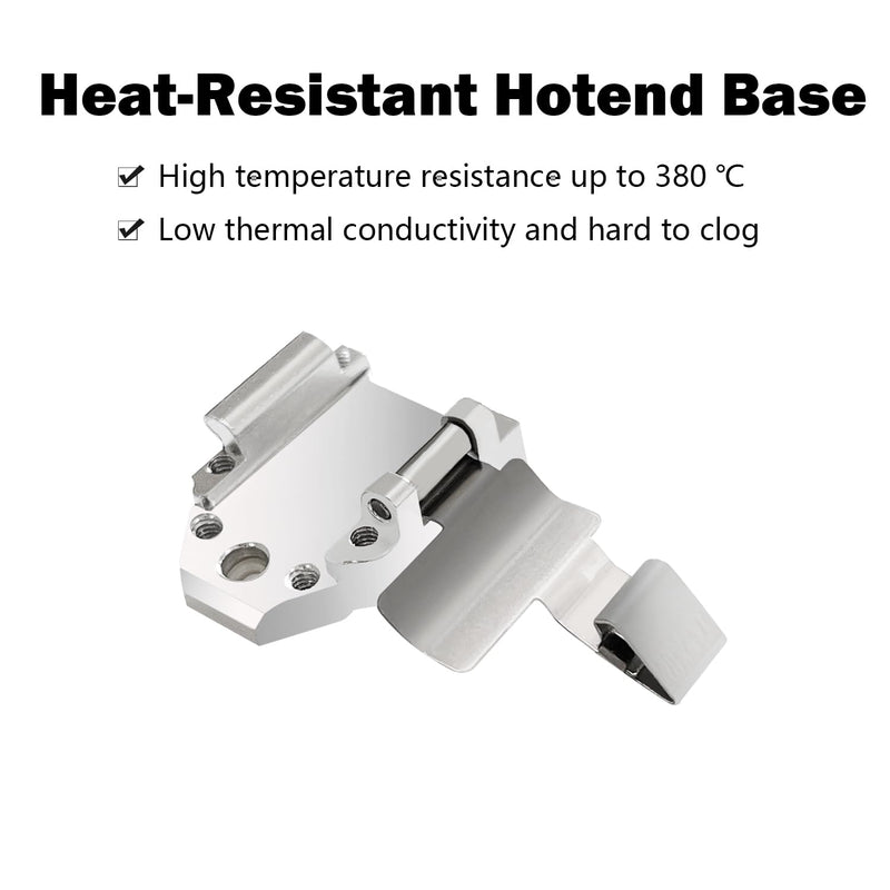 AD5X Hotend Heating Assembly Kit for Flashforge 3D Printer | Heating Kit with Thermistor/Heater Cartridge/Metal Clip, Heat-Resistant, Wear-Resistant Long-Lasting, Easy Quick-Change AD5X Heating Kit