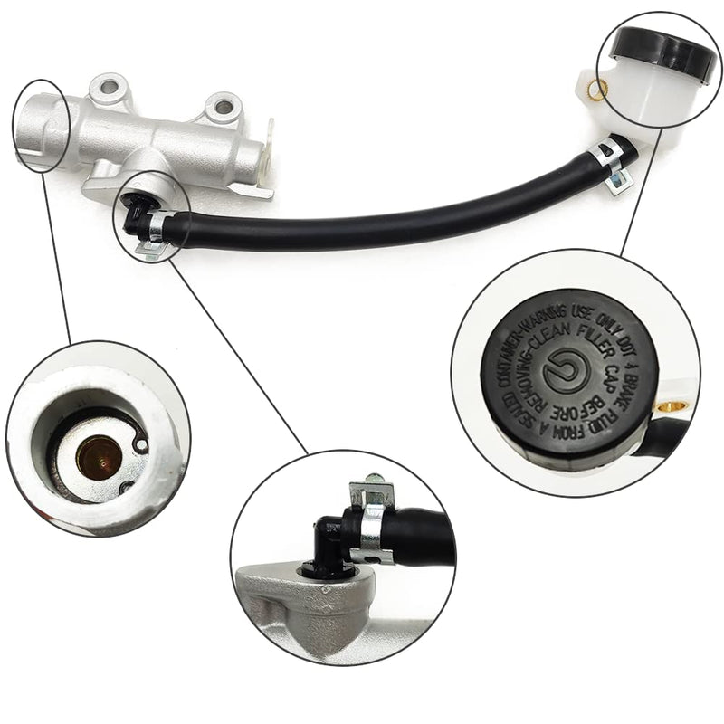 QYMOTO KT196 Brake Master Cylinder for Coleman 196cc 200GK Go Kart Brake Pump