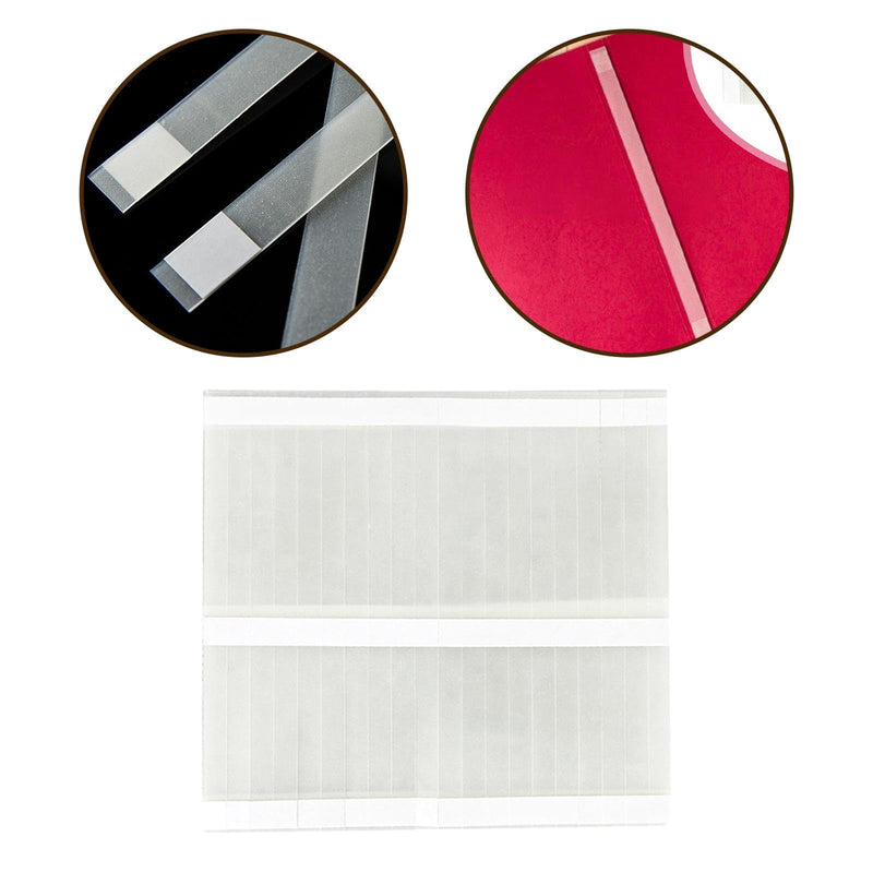 Thermal Glue Strips Hot Melt Stick Glue Strips Office Supplies, Bookbinding Tapes Book Binder Glues for Notes Books Crafts, 100pcs 100pcs 8mm