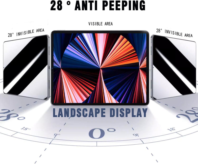 Privacy Screen for Macbook Pro16 Inch (2021-2025, M2, M3, M4, A2991, A2485, A2780, A3403), Removable Matte Anti Glare Blue Light, Private Security Filter for 16.2" Mac Laptop Computer，1-Pack