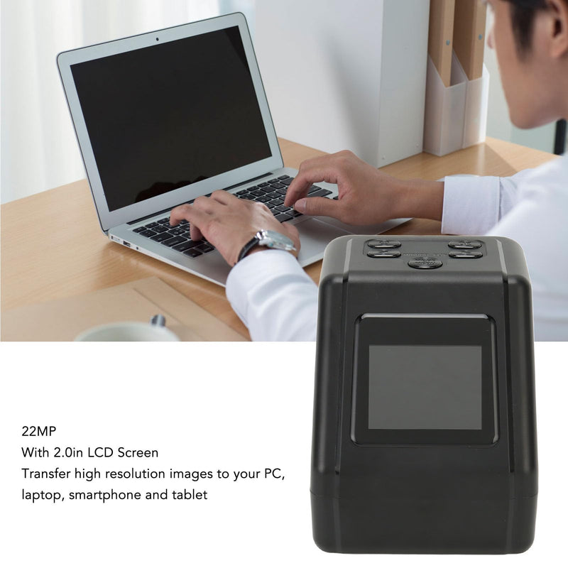 Slide and Film Viewer Film Slide Scanner Convert 135 126 110 Films Slides to Negatives Color Black White JPG Photos 22MP with 2.0in LCD Screen for Slides & Film Slide & Negative Scanners