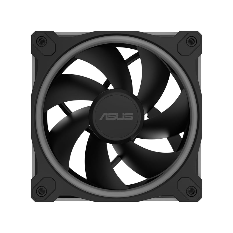ASUS Prime MR120 ARGB Fan Black Triple Pack, 28mm Extra-Thick Frame, Quiet, high-Performance Cooling with PWM, 20 ARGB LEDs with Dual-Sided Frame Lighting, Aura Sync, 2 Year Warranty 3 Pack MR120 ARGB|Black