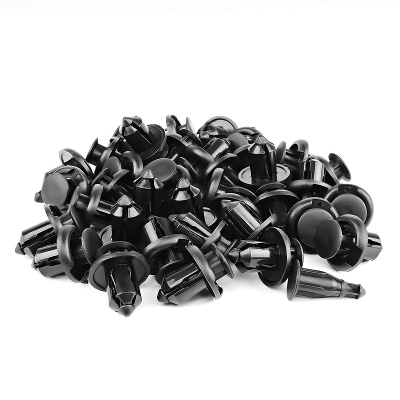 GOOACC GRC-08 Honda and Acura Fender Clips-91503-SZ3-003 40 Pcs Fastener Rivet Clips Nylon Bumper Automotive Furniture Assembly Expansion Screws Kit Auto Body 10mm-40PCS 40Pcs 10mm Clips 40PCS Fastener Clips-10mm