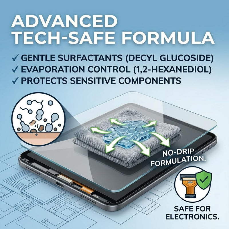 Screen Cleaner Spray for Electronics | Streak-Free, LCD, LED, OLED & TV Compatible, MacBook, Laptop, Computer Monitor, iPhone, iPad Compatible