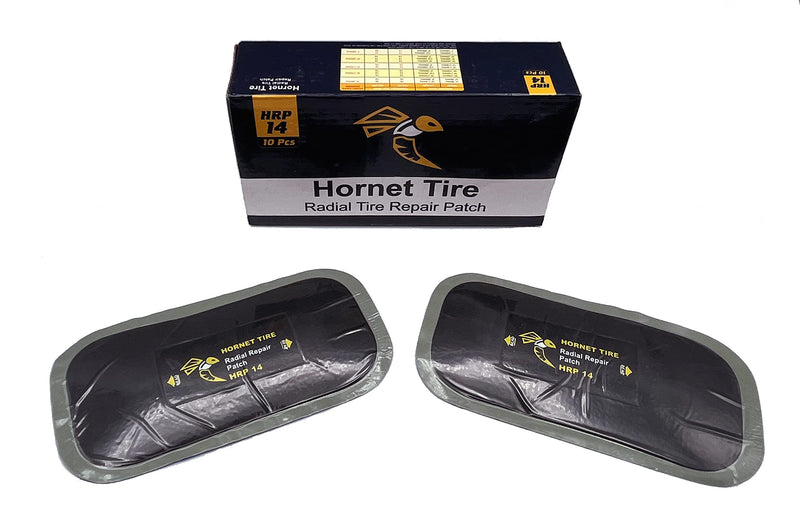 Reinforced Heavy Duty Radial Tire Repair Patches HRP-14 (3"x6") 3"x6"