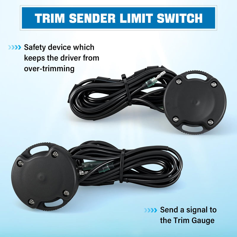 Power Trim Sender Limit Switch Kit Replacement for Mercruiser MC-I, R, MR, Alpha One, Alpha One Gen II and Bravo Sterndrives Replace 805320A03 805129A3 805130A2 Sierra 18-7633