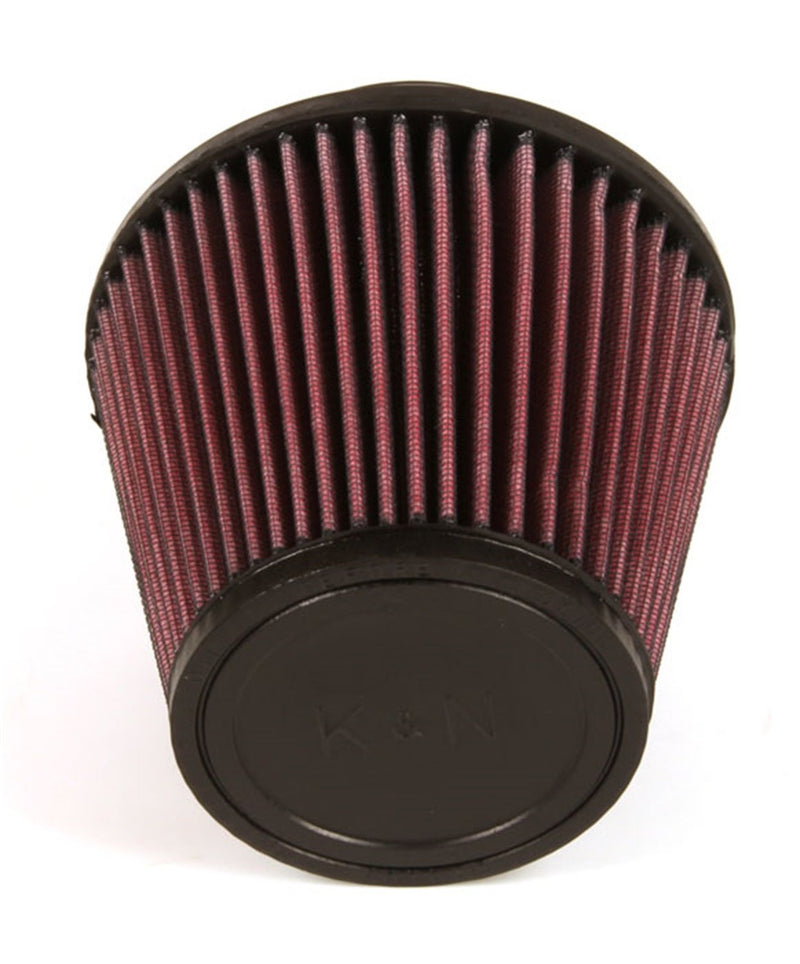 K&N Universal Clamp-On Air Intake Filter: High Performance, Premium, Washable, Replacement Filter: Flange Diameter: 3 In, Filter Height: 5 In, Flange Length: 1.75 In, Shape: Round Tapered, RU-3580