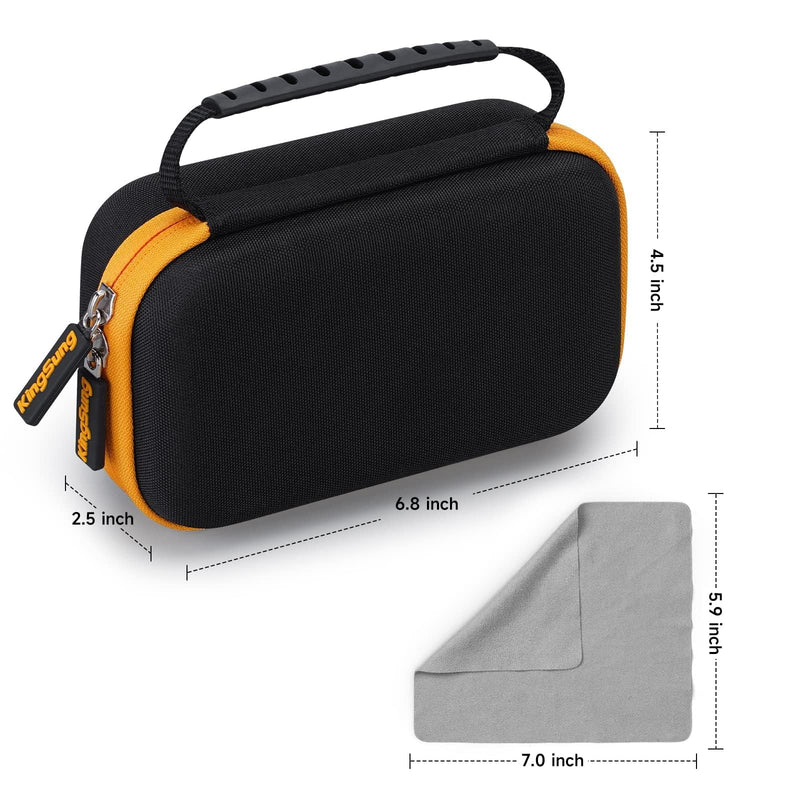 kingsung Hard Storage Travel Case for Fluke 101/106/107 Handheld Digital Multimeter, EVA, Drop-Resistant(Only Case)