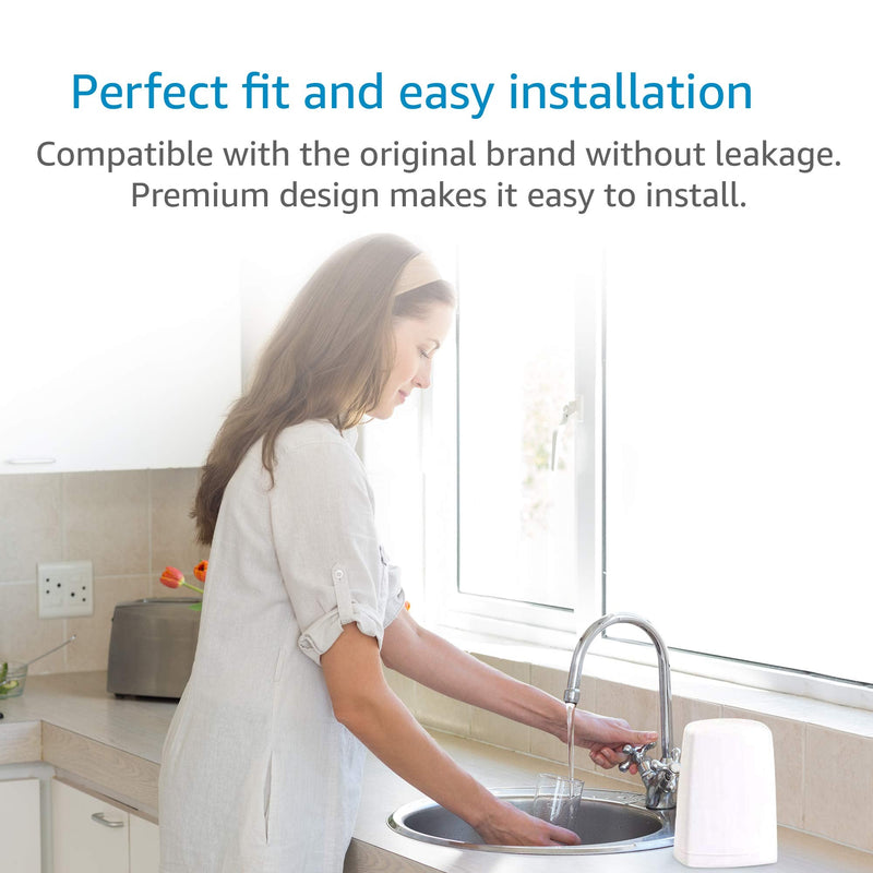 AQUA CREST 4035 Faucet Water Filter, Replacement for Aquasana® Filter Replacement, AQ-4035®, AQ4000, AQ4050, AQ4500 Drinking Water Systems, 2 Pack