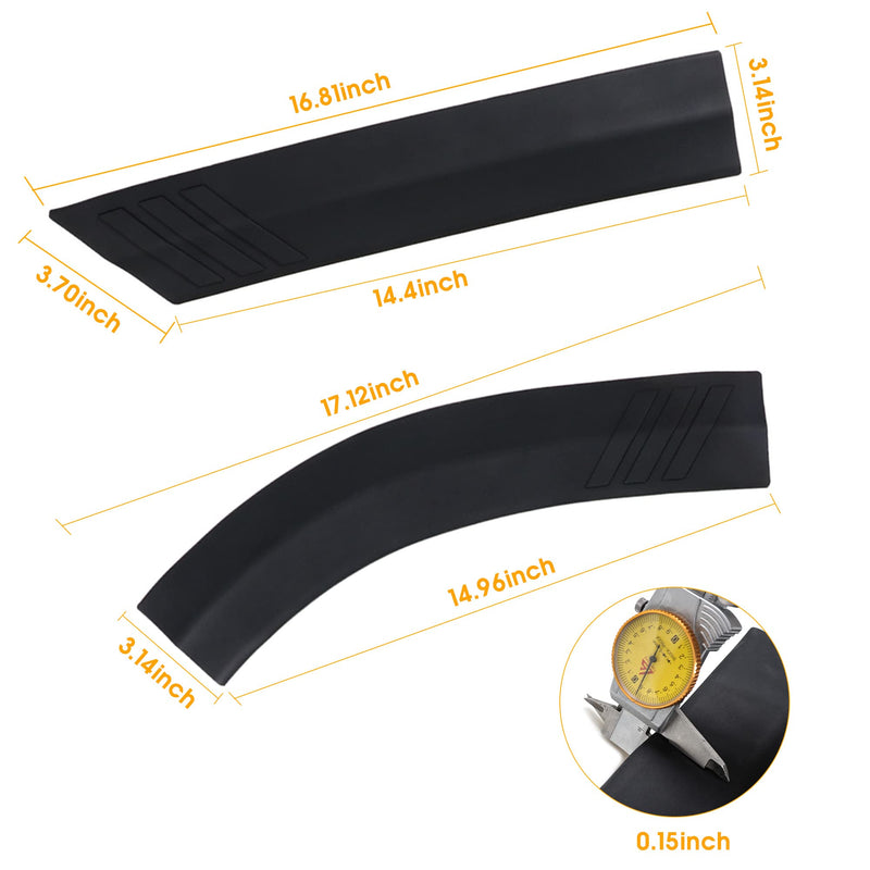 BESTAOO Roll Bar Padding Cover for Ford Bronco Accessories 2021 2022 2023 2024 2025 4-Door, Prevent Scratching Paint Edge Guard Protector