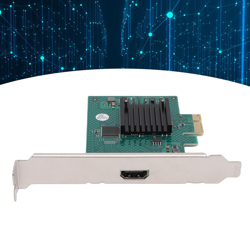 PCIe x1 SM750 Single-Port HDMI GPU, 2D Graphics Accelerator | 1920x1440 Resolution, Screen Rotation, Video Graphics Card for Industrial Automation PCs, POS, Medical Devices