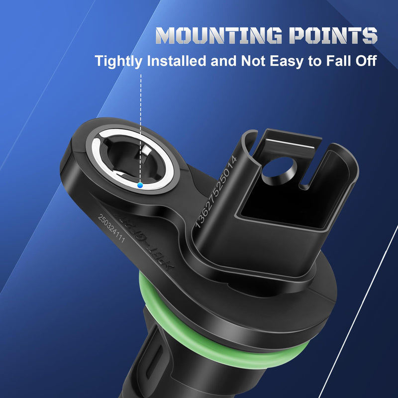 Set of 2 Camshaft Position Sensor Compatible with BMW 128i 135i 325i 328i 330i 335i 528i 535i 550i 650i 750i 2007-2011 Replaces 13627525014, 13627546660, 13627558518