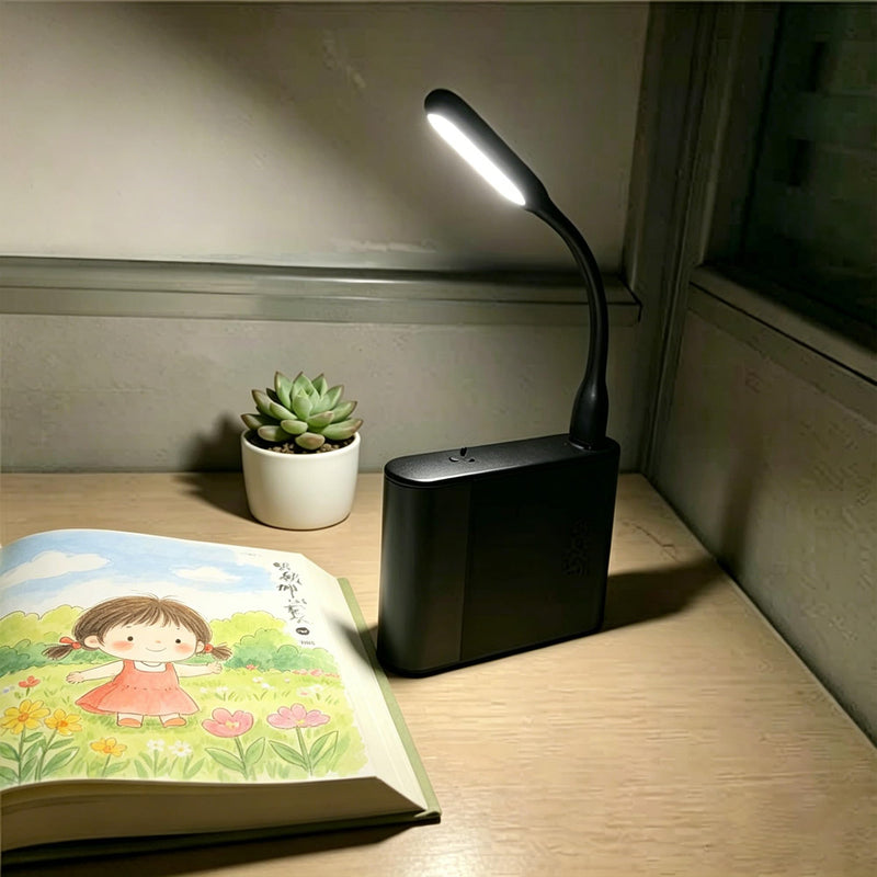10-Pack USB LED Reading Light – Flexible Gooseneck Lamp for Power Bank, Laptop Notebook, Portable Mini Night Light, 360° Adjustable, Plug-and-Play