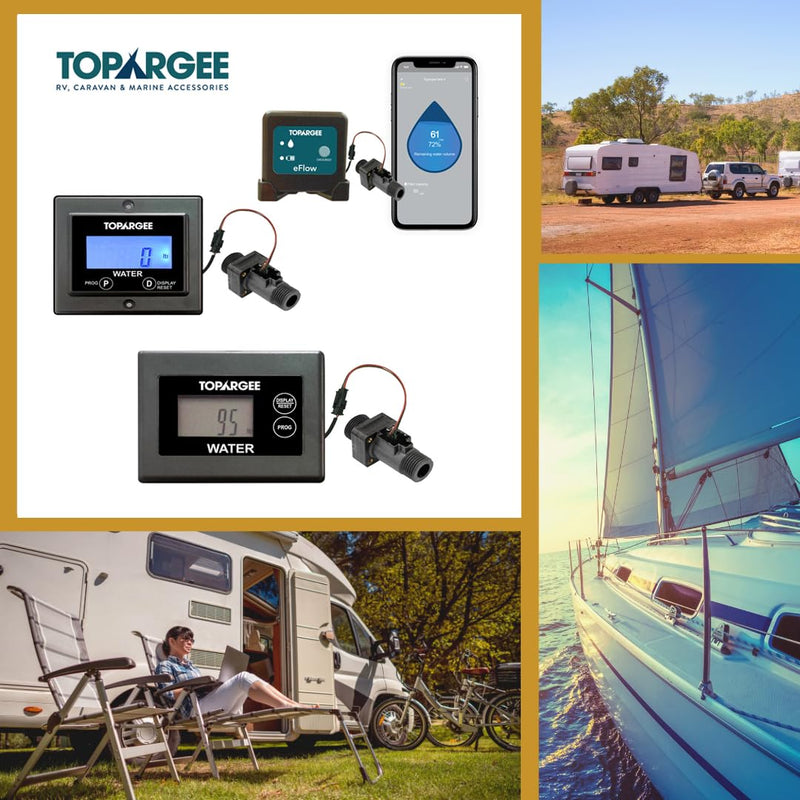 Topargee 3m Sender Extension Lead Water Tank Gauges