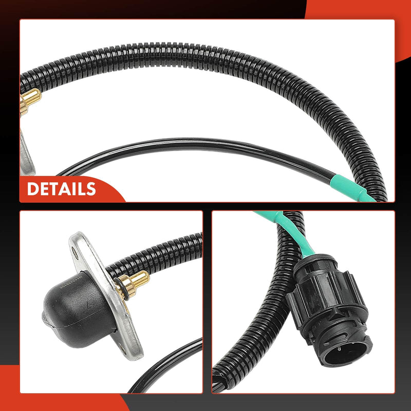 A-Premium Turbo Boost Pressure Sensor [4 Pins] Compatible with Volvo VHD 2004-2008, VN 2004, VNL 2004-2008, VNM 2004-2008, 12.1L 12.8L