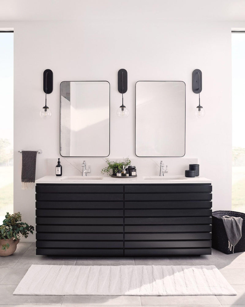 Moen YB0386CH Flara 9-Inch Single Hand -Towel Bar, Chrome
