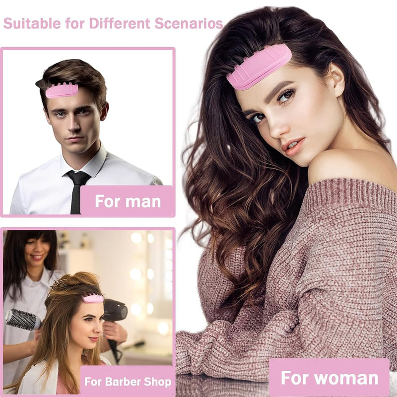 2 x hair curlers for the hairline, fixed hair clips for the forehead, volummi hair band