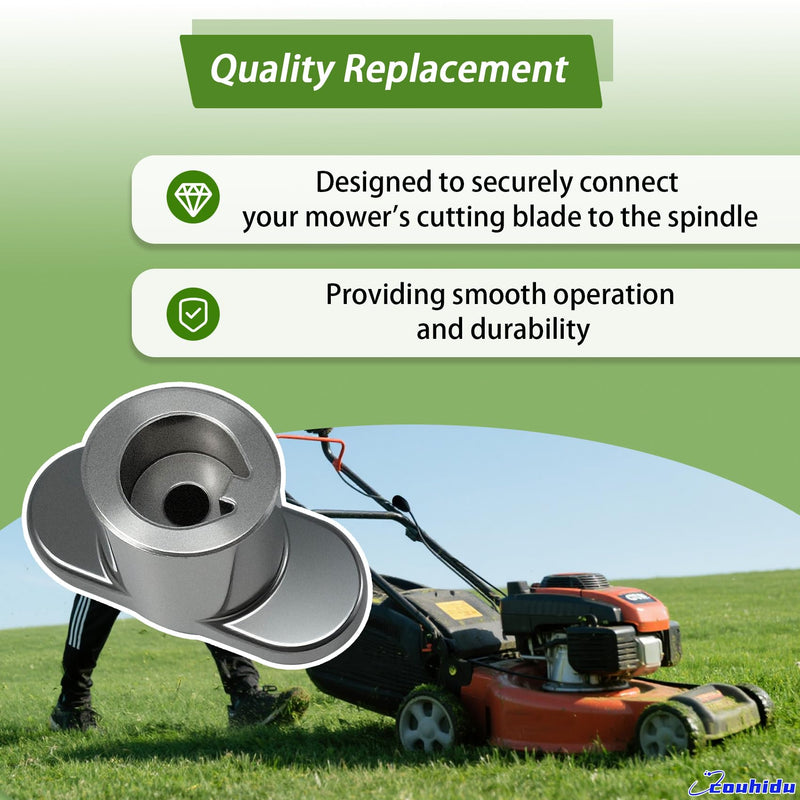 2026 Upgraded 748-04082 Blade Adapter 2.15" x 25mm, Compatible with MTD, Troy-Bilt, Yard Man Lawn Mowers Models, Replace 748-04226 746-0910 746-0910A 748-04082 / 25mm x 2.15"