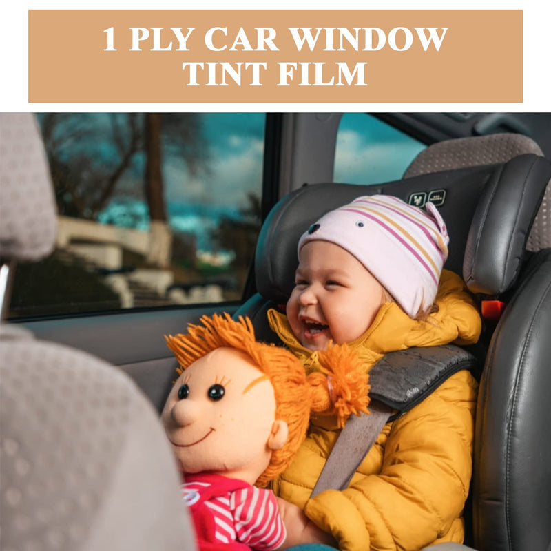 TRUE LINE Automotive Car Window Tint Film Roll for Cars 99% UV Rejection 1PLY 35% - 38" Wide x 10' Long 38'' Wide 10' Long 35%