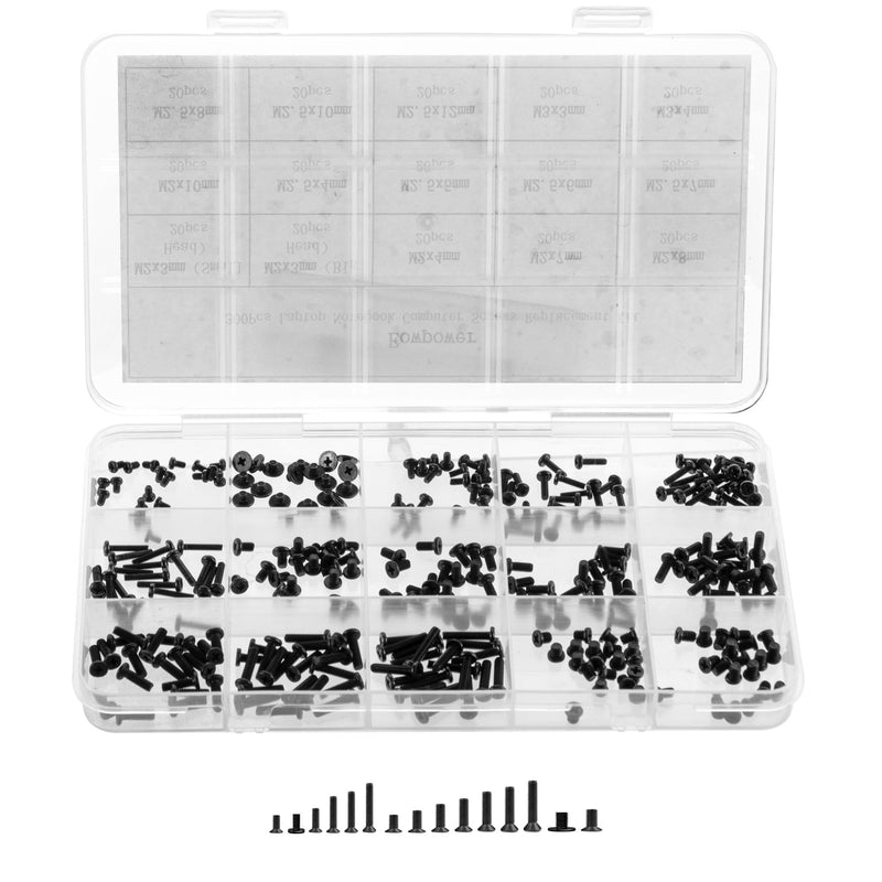 Eowpower 300 Pieces Laptop Notebook Computer Screws Replacement Kit for HP IBM Dell Sony Acer Asus Lenovo Toshiba Gateway Samsung