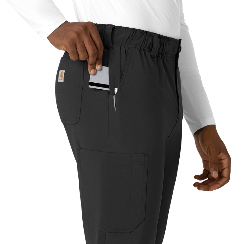 Carhartt Rugged Flex Ripstop Men's Straight Leg Scrub Pant Medium Black