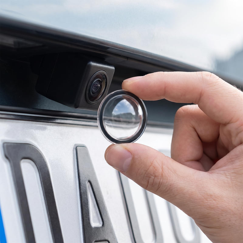4 PCS Car Camera Lens Protector, Car Camera Protective Cover, 360° All-Round Protection Anti-Scratch Clear Weatherproof Cars Backup Cameras with Most Vehicle Cameras, Anti-Rain
