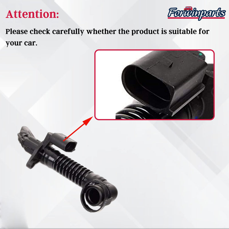 Engine Crankcase Breather Hose for 2008-2021 VW Atlas Passat Touareg 3.6L V6 03H103202D 03H-103-202-D