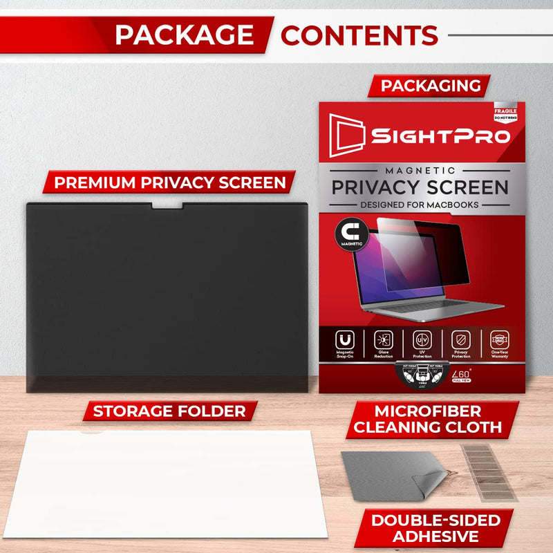 Magnetic Privacy Screen for MacBook Pro 16 Inch (2021, 2022, 2023, M1, M2, M3, Pro, Max) Removable Laptop Privacy Filter Shield and Anti-Glare Protector MacBook Pro 16 Inch (2021-2023, M1 M2 M3 Pro Max)