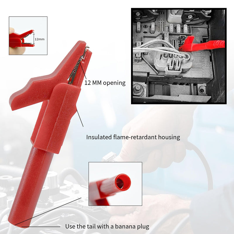 Back Test Probe Kit, Backprobing, Diagnostictesting,Electrical Troubleshooting Automotive Test Lead Kit (ZIBOO 805) ZIBOO 805