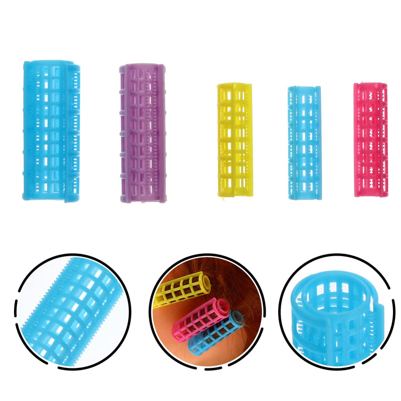 Hair Curler Self Grip Rollers Hairdressing Curlers Rollers No Heat Hair Curlers for DIY Hairdressing Salon Hair Barber 36pcs