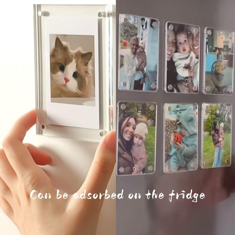 Car Sun Visor Photo Holder, 4 Pack Universal Magnetic Car Visor Clip, Personalized Picture Frame for Cars, Photo car visor clip