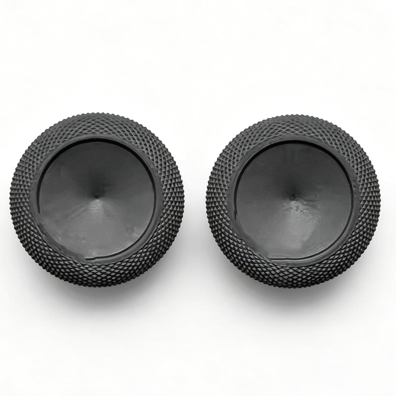 2PCS Rplacement Thumbsticks for Xbox Elite Controller 1698 Analog Joystick | Black Magnetic Metal Replacement Short Concave Thumb Sticks repair kit Parts
