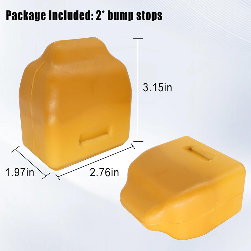 2Pcs Front Bump Stop Rubber Fit for Jeep Grand Cherokee WJ 1999-2004 for WJ Front Control Arm Bump Stops