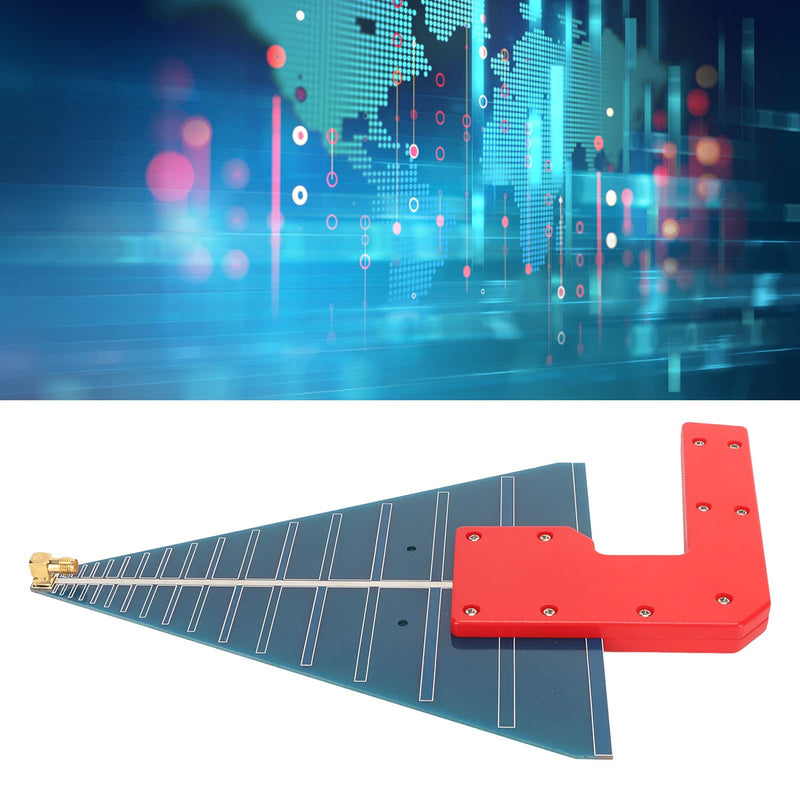 UWB Antenna, High Gain Directional 10dB Gain PCB Ultra Wideband Antenna for Multi Frequency Coverage with Simple Design for SMA K