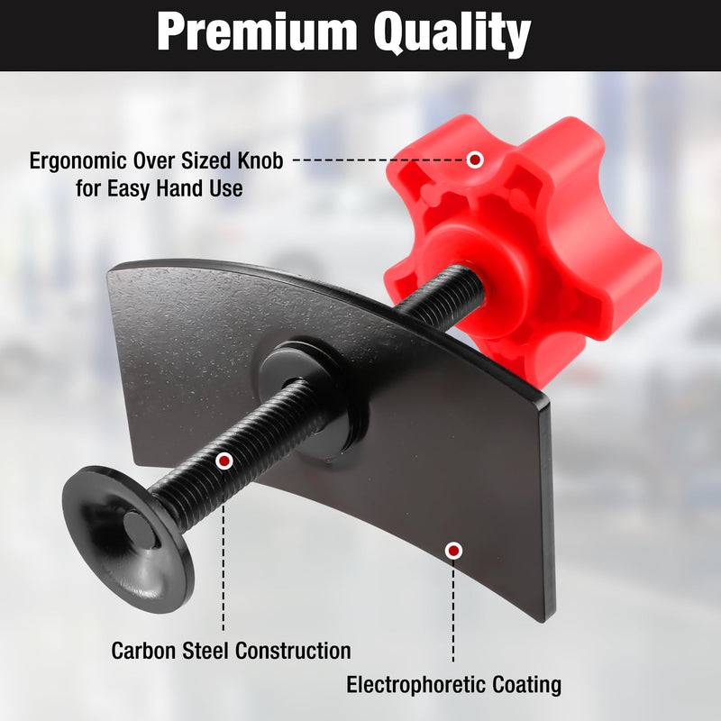 WORKPRO Brake Pad Spreader, Disc Brake Pad Spreader Tool, Brake Caliper Compressor Tool for Compressing Inner Pad, 360 Degree Swivel Joint Brake Piston Compression Tool for Cars & Light Trucks
