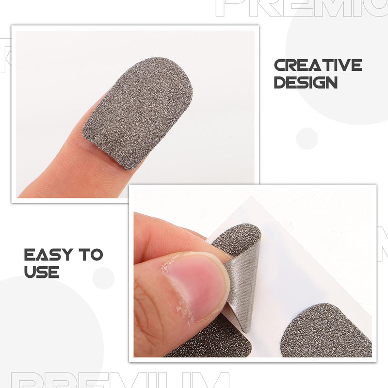 2 Sheets Smartphone Touch Screen Sticker - Ultra Slim Finger Touch Sticker for Mobile Gaming - Anti Sweat Pad for Enhanced Screen Sensitivity