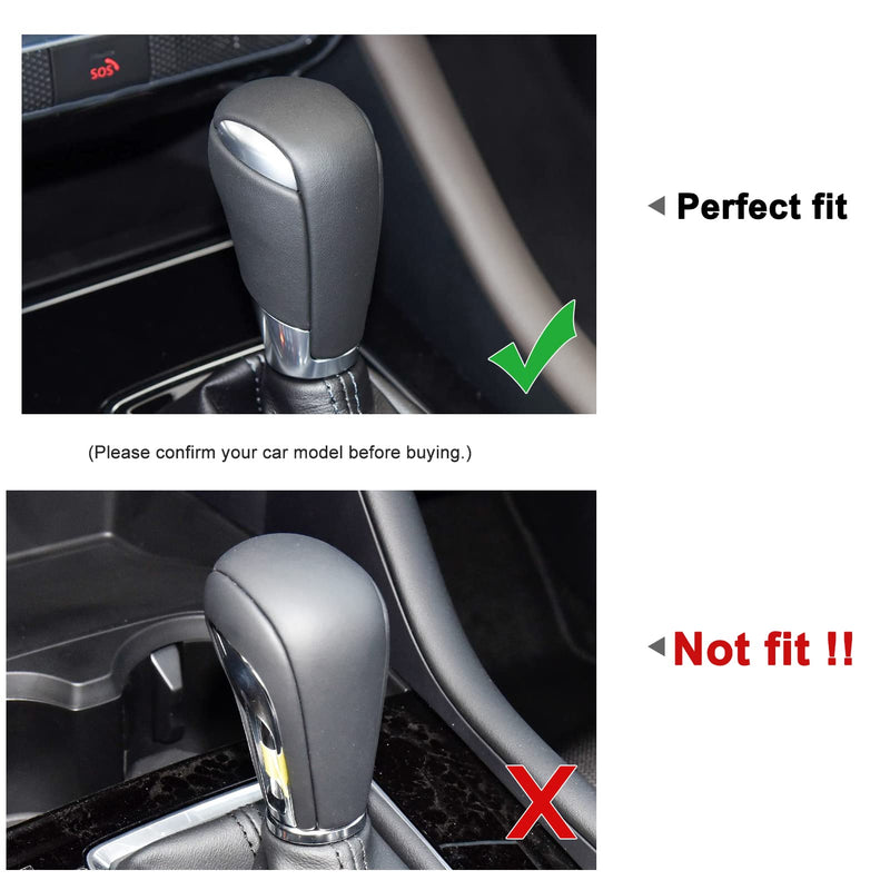 Compatible with Mazda CX-5 CX-9 CX-3 6 3 Accessories Car Gear Shift Knob Cover Trim Cap Gear Panel Gears Sporty Interior Decoration Sticker -Carbon Fiber Style Carbon Fiber Style