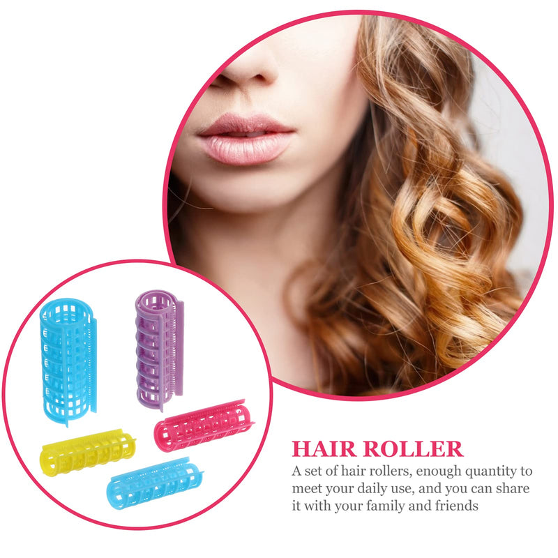 Hair Curler Self Grip Rollers Hairdressing Curlers Rollers No Heat Hair Curlers for DIY Hairdressing Salon Hair Barber 36pcs