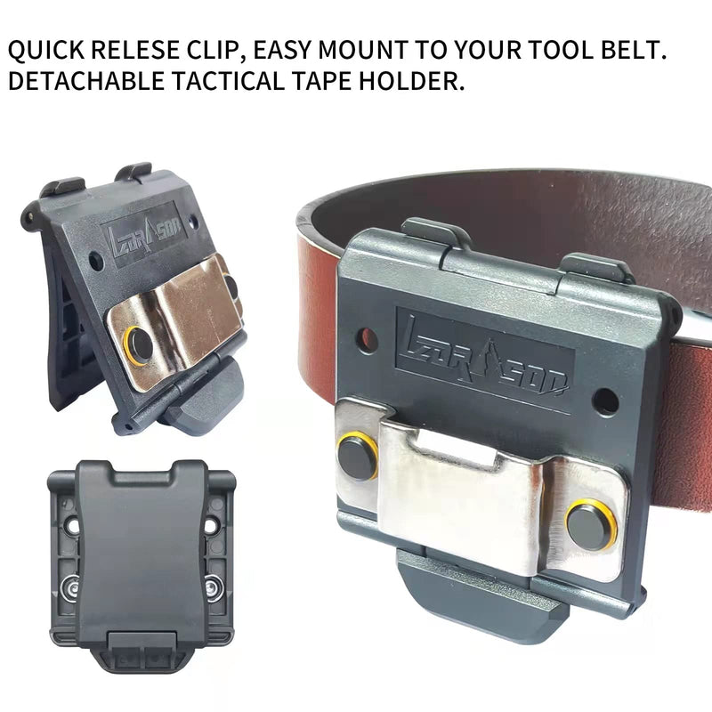 Tape Measure Holder Clip on, Pack 1