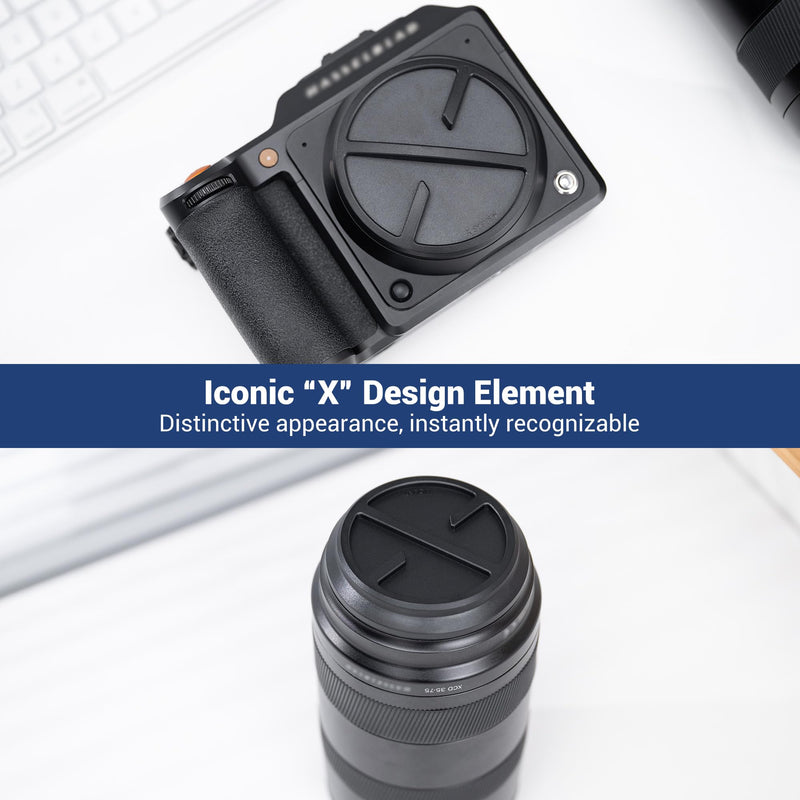JJC Body Cap Cover & Rear Lens Cap for Hasselblad X Mount Camera XCD Lens | for Hasselblad X1D-50c X1D II 50C X2D 100C 907X & CFV 50C Camera with 35-100mm f/2.8-4 E, XCD 20-35mm f/3.2-4.5 E Lens Body Cap and Rear Lens Cap