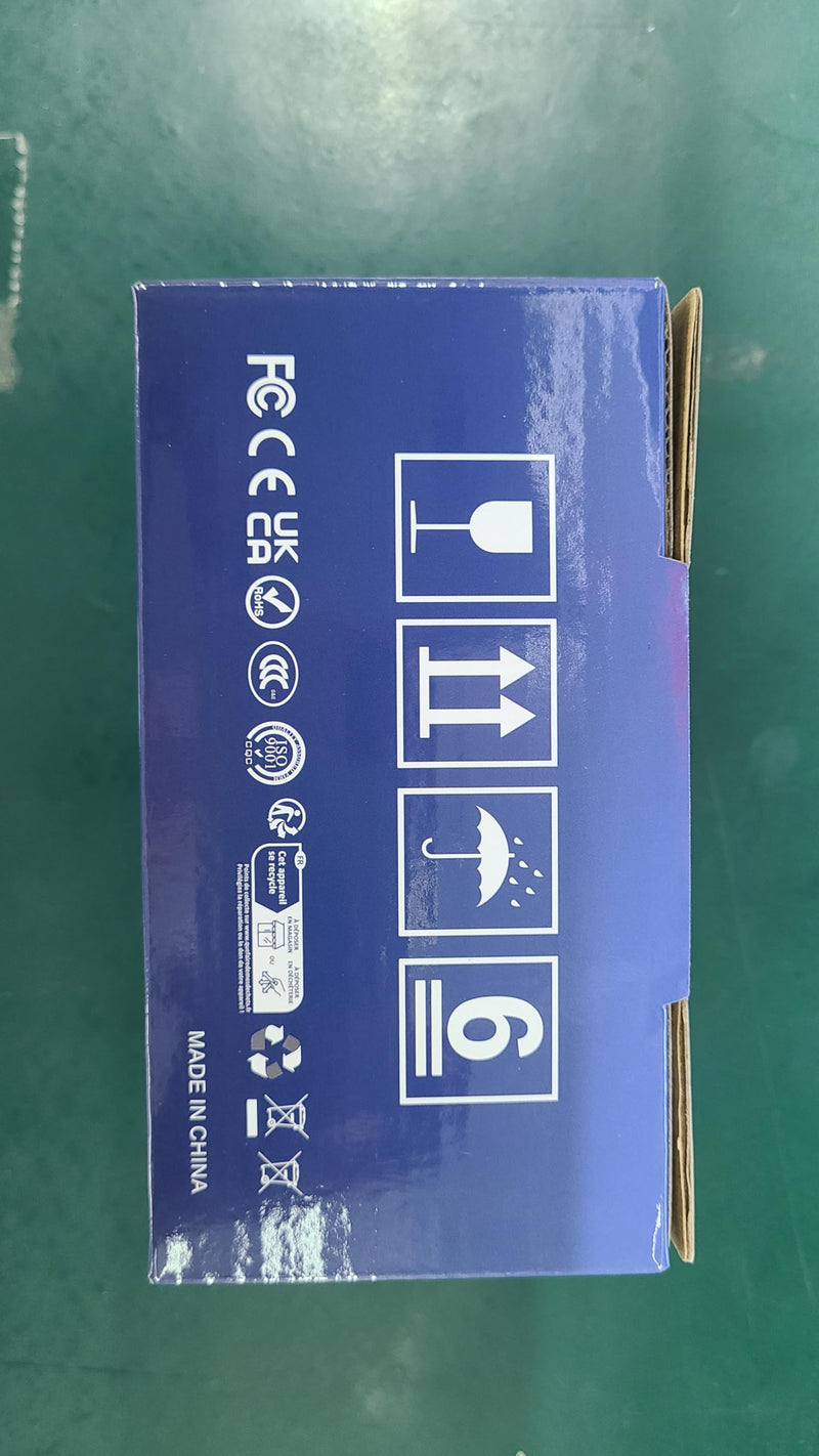 6 Port 2.5G Unmanaged Ethernet Switch, 4 x 2.5G Base-T Ports, 2 x 10G SFP, Compatible with 100/1000/2500Mbps, VLAN, Fanless, Desktop/Wall Mount YuanLey 2.5Gbe Network Switch for Wireless AP, NAS, PC 6 Port | 4x2.5G +2x10G SFP