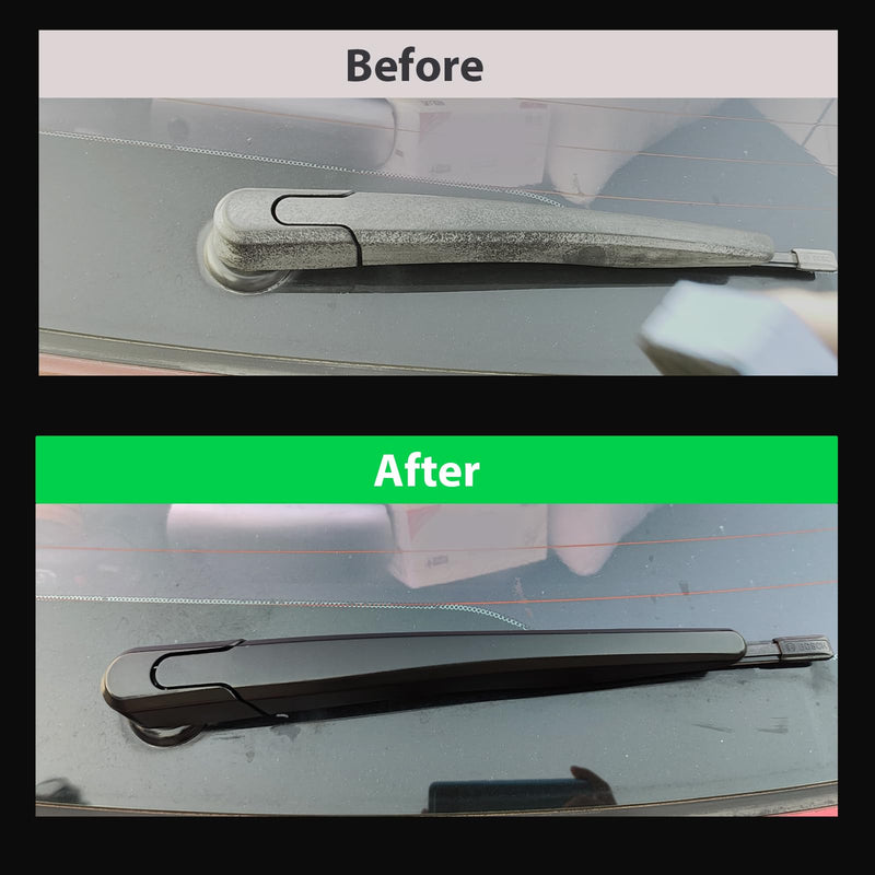 NADAMOO Plastic Restorer, Highly Concentrated Ceramic Coating for Cars, Back to Black Automotive Exterior and Interior Trim Scratch Remover Kit, Restore Faded Plastic, Vinyl & Rubber, 30ml