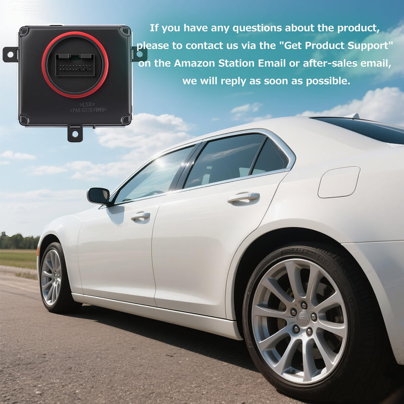 DRL Ballast Control Unit Module for Audi A6 A7 2012-2017 | Replaces 4G0907697F | Aluminum Build | Fast Startup Stability | Fit R8 Alltrack CC