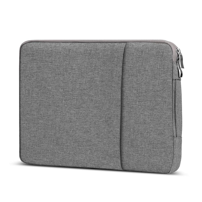 11.6 inch Tablet Sleeve Bag Carrying Case Canvas Cover for Samsung Galaxy Tab A9+ S9 S8 S7 11”, Tab S9 FE 10.9”, Tab S9 FE+ S9+ S8+ S7+ Plus S7 FE 12.4”, Fire Max 11, iPad 10.2 10.9 iPad Air (Gray) Gray