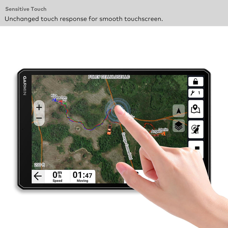 Premium Tempered Glass Screen Protector (HD Clear) | for Garmin Alpha XL Dog Tracking GPS Navigator 10.1", 9H, Anti-scratch, Anti-fingerprint Alpha XL - 10.1" - HD Clear