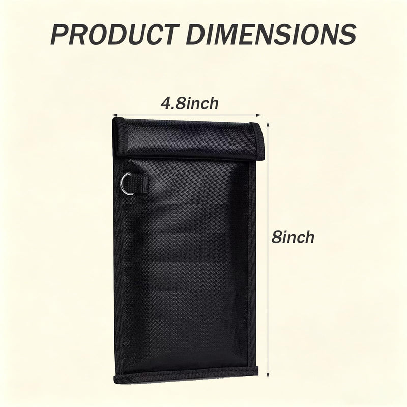 Faraday Bags for Phones and Car Keys, Car Signal Blocking Holder | Faraday Cage Effectively Blocks Signal, Fireproof & Waterproof Faraday Key Fob Protector