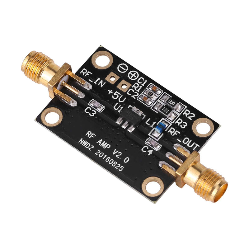 RF Low Noise Amplifier, Immersion Gold Process, 21dB Gain, Ultra Bandwidth, for SDR HAM Radio Users