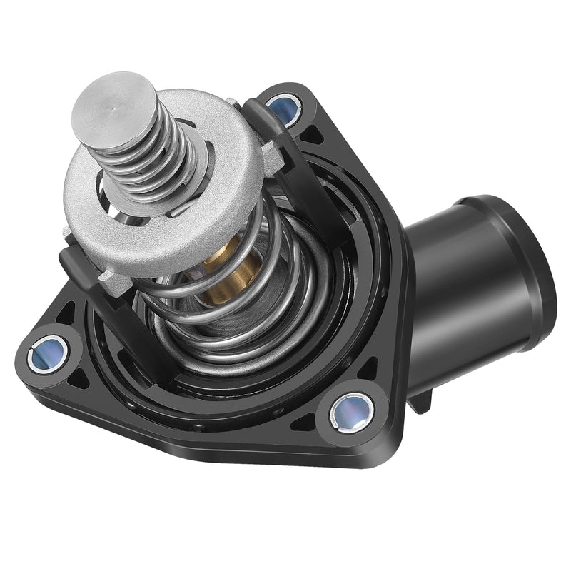 BDFHYK 902-2090 Engine Coolant Thermostat Housing Assembly Compatible with Cadillac Chevy GMC Escalade ESV Silverado Suburban Tahoe Sierra Yukon 4.3L 5.3L 6.2L Replace 12674639 815-207