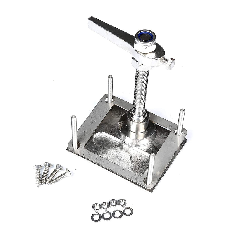 Mxeol Boat Cam Latch Marine Hatch Latches Flush Turning Lock Lift Handle Stainless Steel W/Fasteners