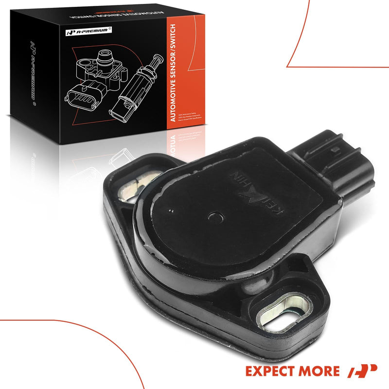 A-Premium TPS Throttle Position Sensor Compatible with Acura RSX 2002-2006 & Honda CR-V CRV 2001-2008, 2.0L 2.4L - Replace# HAJT6HRK, 16402REJW01